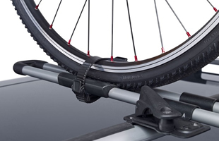 wheel fixing on thule 532 cycle carrier